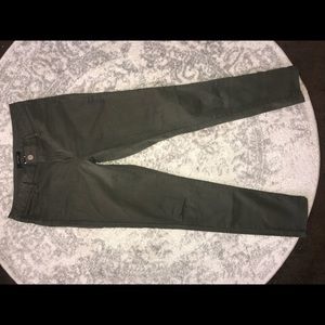 Charlotte Russe Refuge Olive Green Jeans